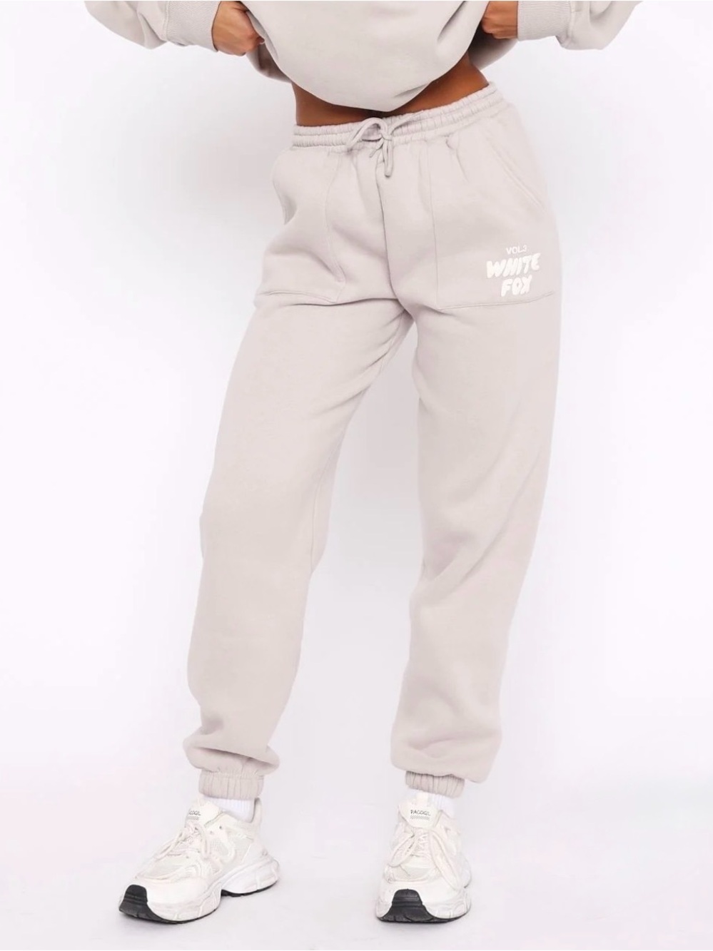 White Fox Sweatpants